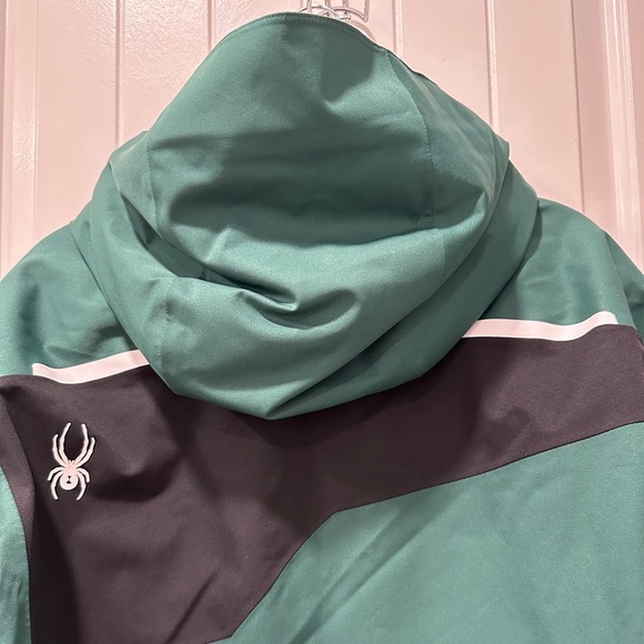 NWT Spyder Leader Insulated Jacket in Cypress Green - Picture 14 of 16